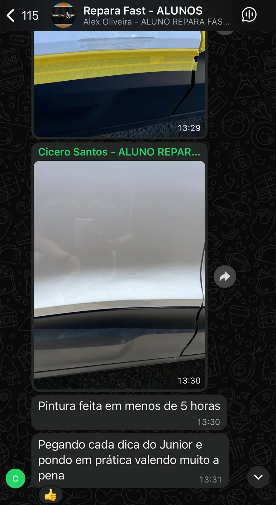 Cícero — pintura em menos de 5h